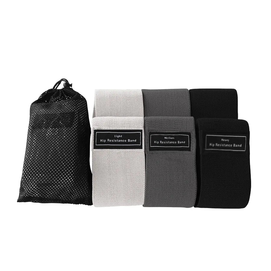 Bandes d'entraînement - élastiques pour fessiers et cuisses - Resistance 8 à 30 kgs