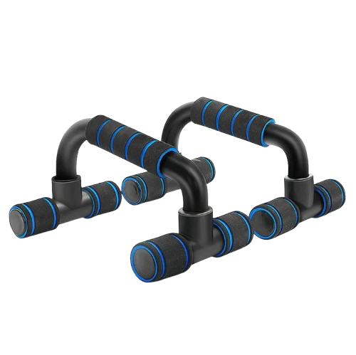 Barre de Musculation Type H – Parallèles Sol pour Pompes, Dips, Crunchs – Poignées Antidérapantes – Appareil de Fitness Maison – Conception Amovible et Stable