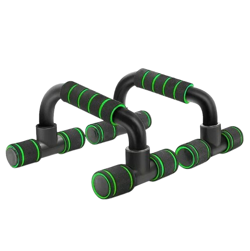 Barre de Musculation Type H – Parallèles Sol pour Pompes, Dips, Crunchs – Poignées Antidérapantes – Appareil de Fitness Maison – Conception Amovible et Stable