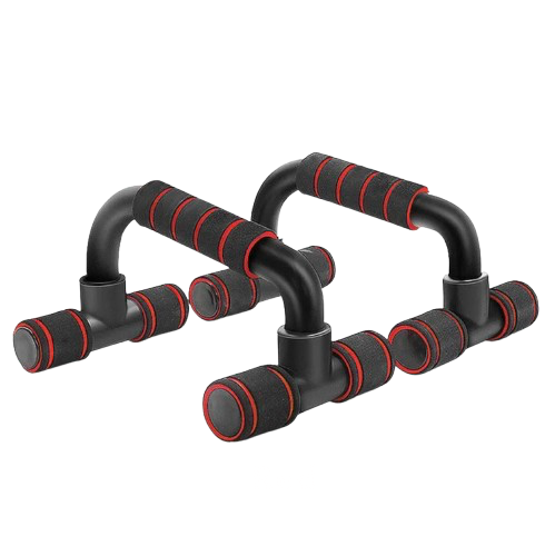 Barre de Musculation Type H – Parallèles Sol pour Pompes, Dips, Crunchs – Poignées Antidérapantes – Appareil de Fitness Maison – Conception Amovible et Stable