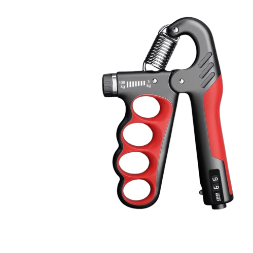 Renforceur de Préhension Réglable – Poignée de Musculation Main, Avant-Bras, Poignet - réglable 5 à 100kg – Rééducation, Fitness, Force, Syndrome du Canal Carpien