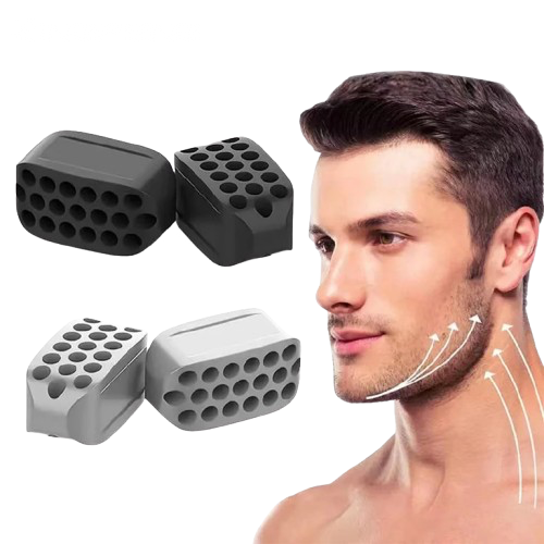 Appareil de Musculation Mâchoire pour Homme & Femme - Jawline Exerciser en Silicone Alimentaire