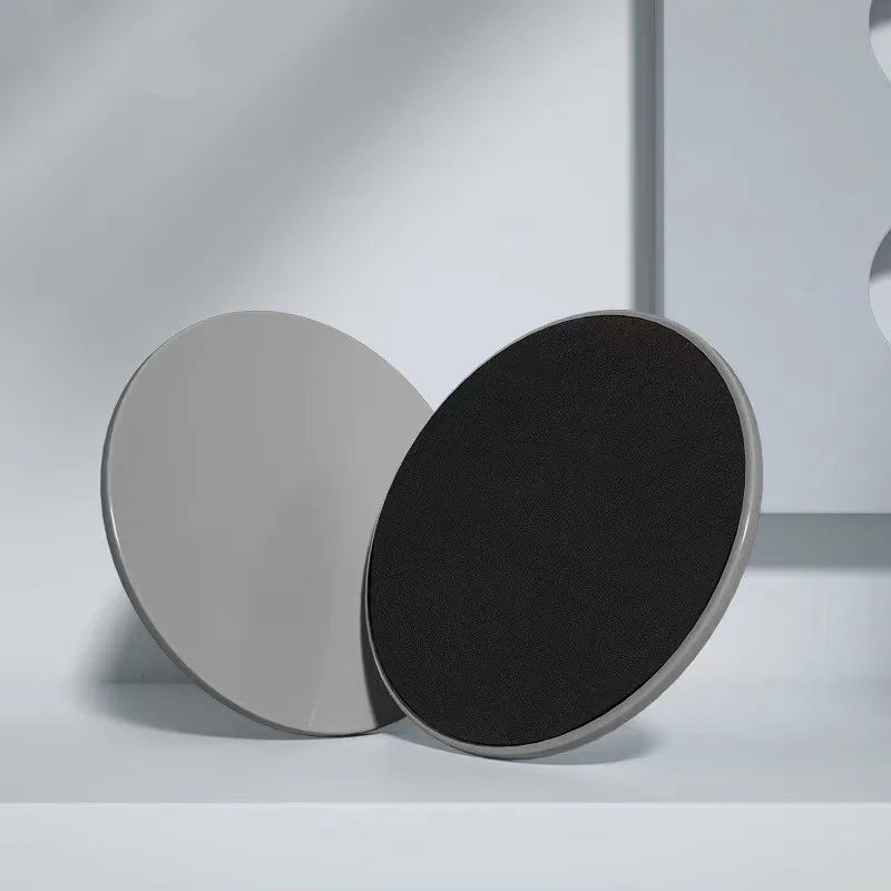 2Pcs Yoga Sliding Sliding Discs, Fitness Foot Sliding Pads, Workout Equipment for Abdominal Core Training, Body Shaping