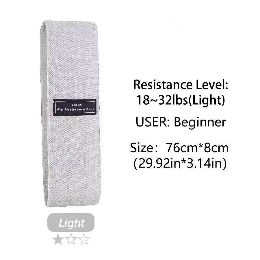 Bandes d'entraînement - élastiques pour fessiers et cuisses - Resistance 8 à 30 kgs